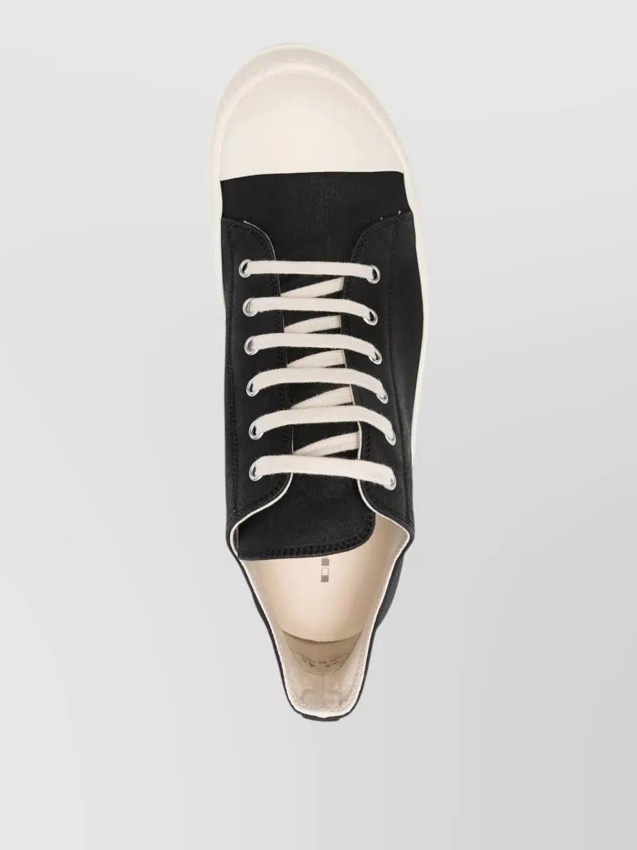 Rick Owens Drkshdw Denim Low-Top Sneakers