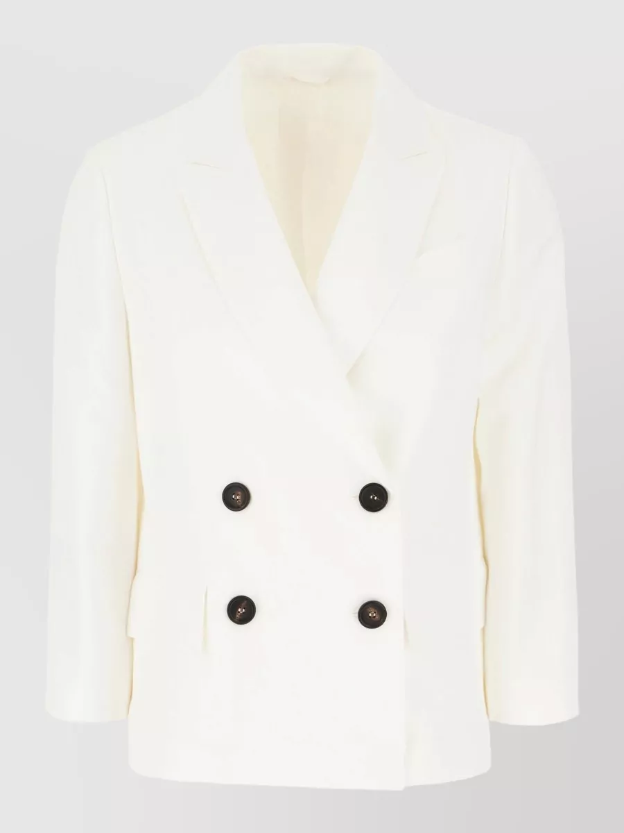 Brunello Cucinelli jersey blazer