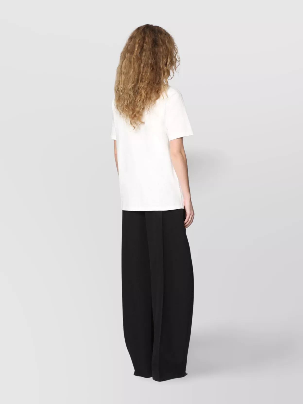 Jil Sander Cotton Logo T-Shirt Crew Neck