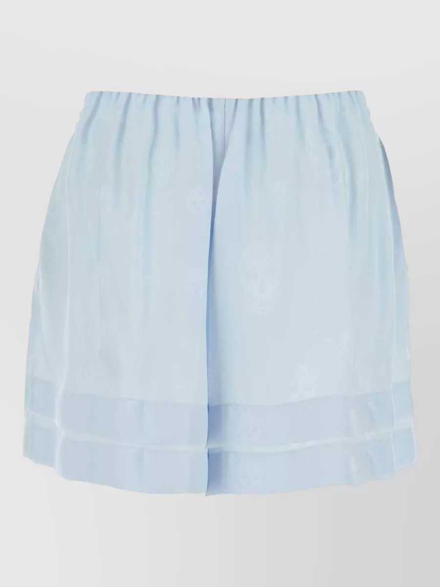 Alexander McQueen jacquard knee-length shorts