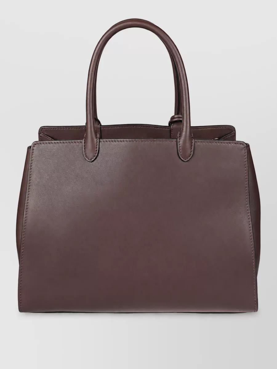 Prada soft leather tote bag
