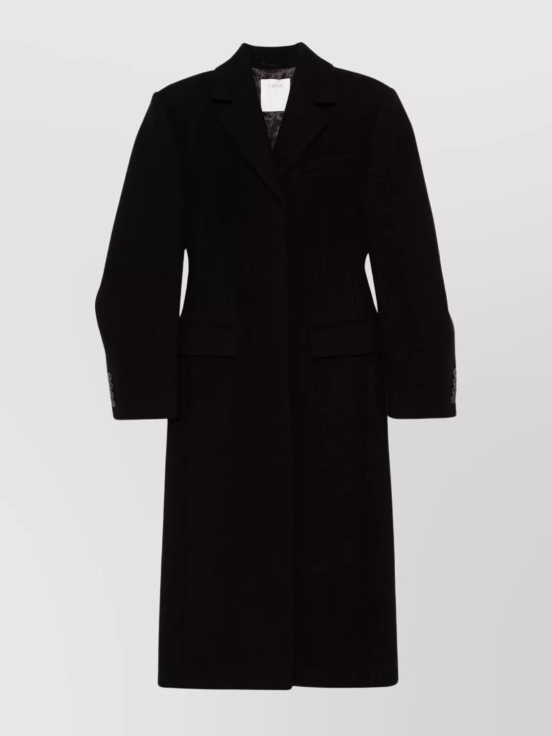 Sportmax Wool-Cashmere Blend Coat With Dart Detailing