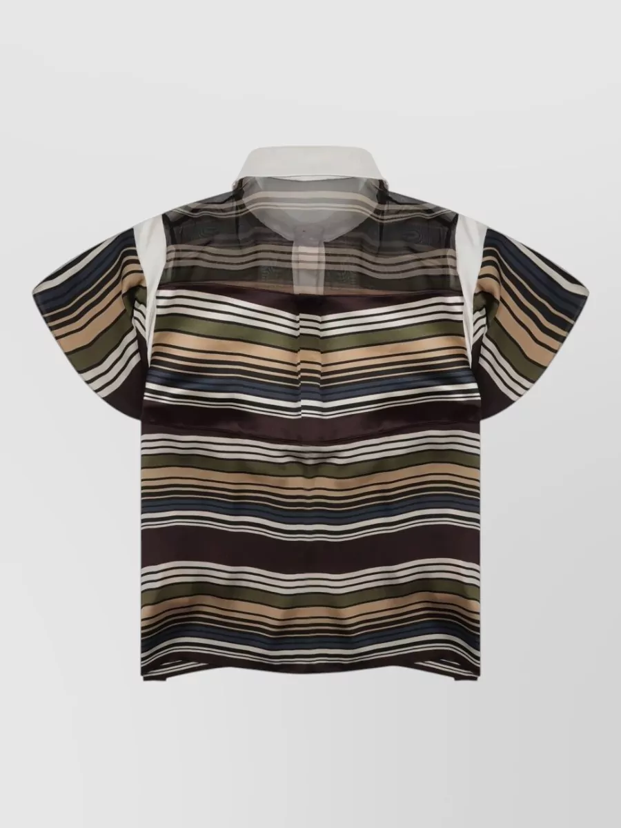 Sacai Striped Shirt
