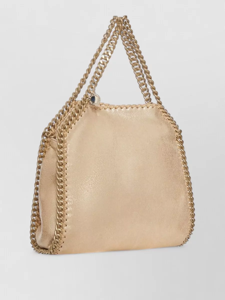 Stella Mccartney Falabella Mini Bag Shaggy Deer Chain