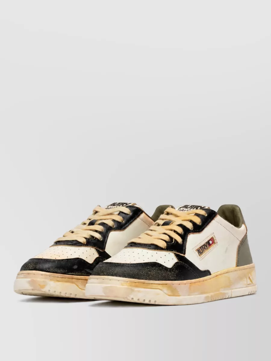 Autry leather low-top sneakers
