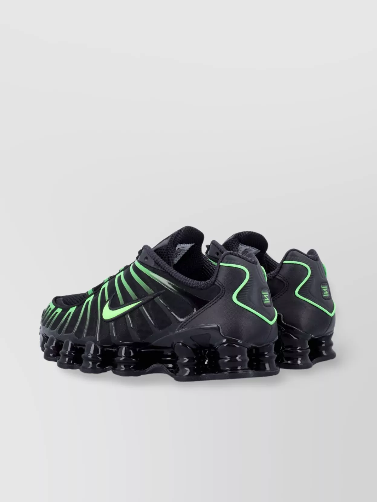 Nike Tl Shox Rubber Outsole Mesh Sneakers