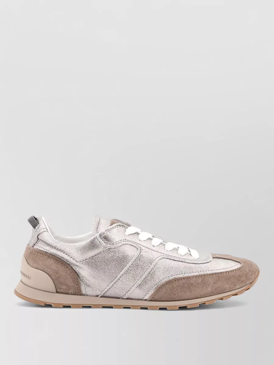 Brunello Cucinelli Leather Low-Top Sneakers