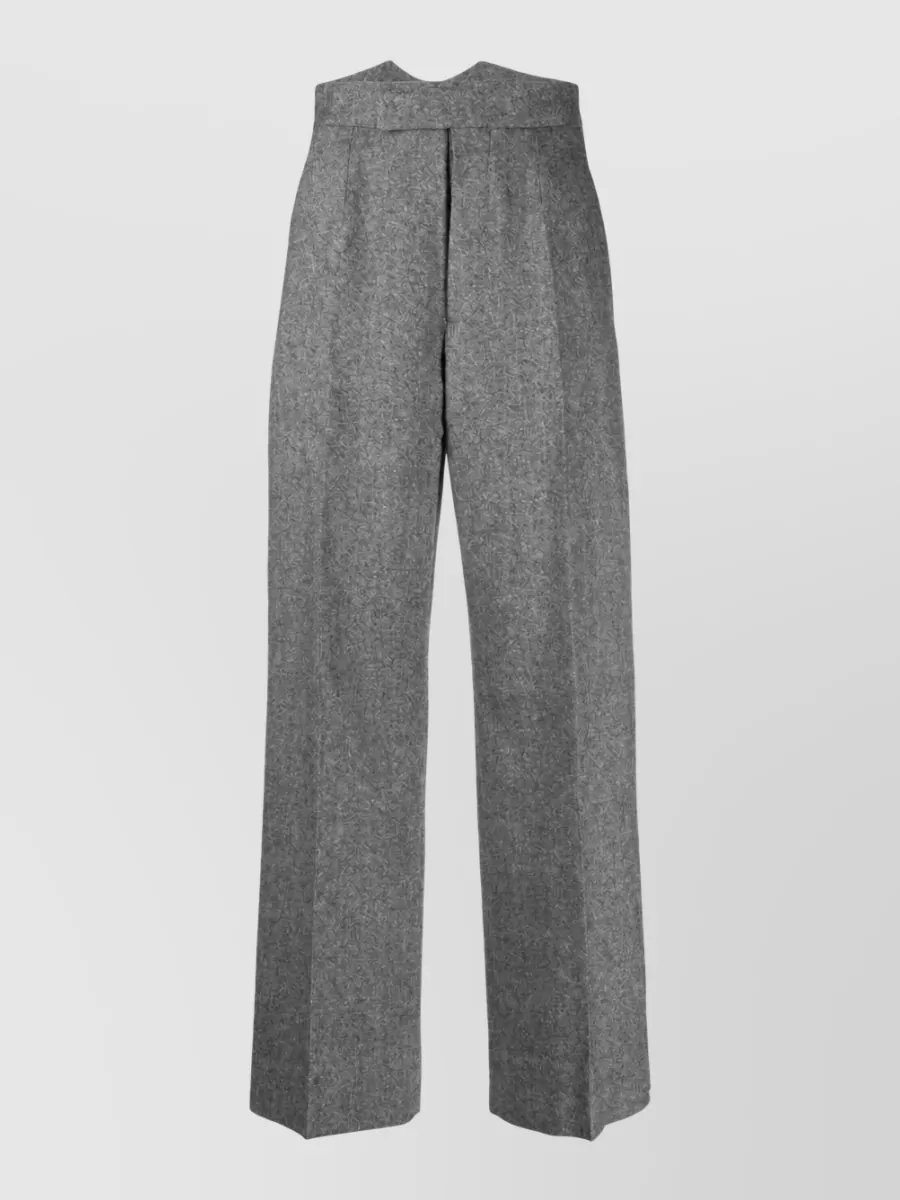Vivienne Westwood Wool Wide-Leg Trousers
