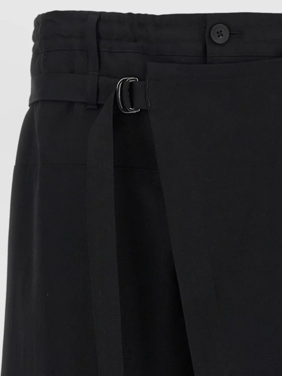 Yohji Yamamoto Wool Wrap Shorts