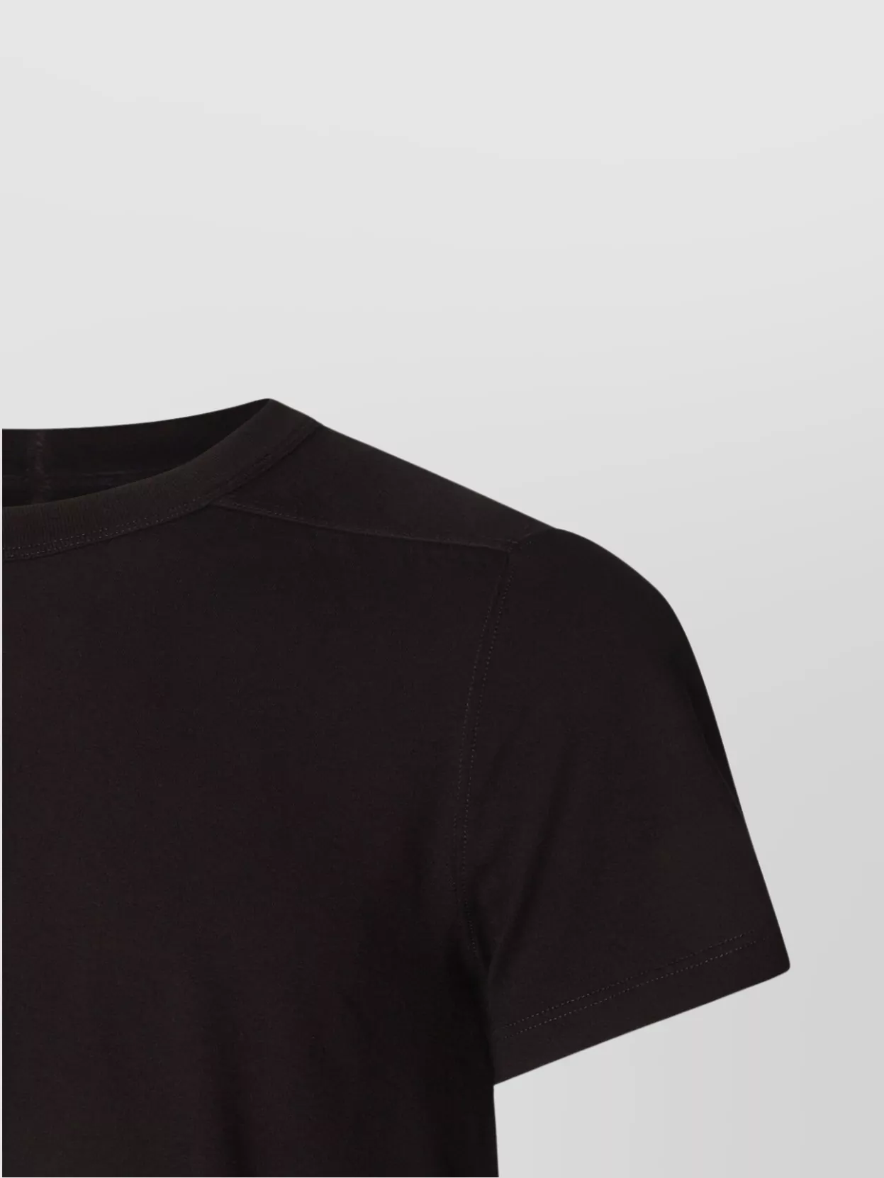 Rick Owens Crew Neck Plain Short Sleeves