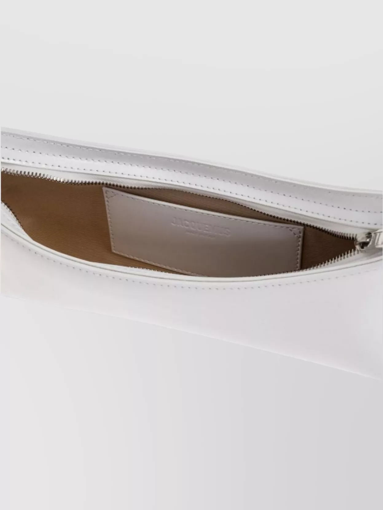 Jacquemus Calf Leather Shoulder Bag With Adjustable Strap