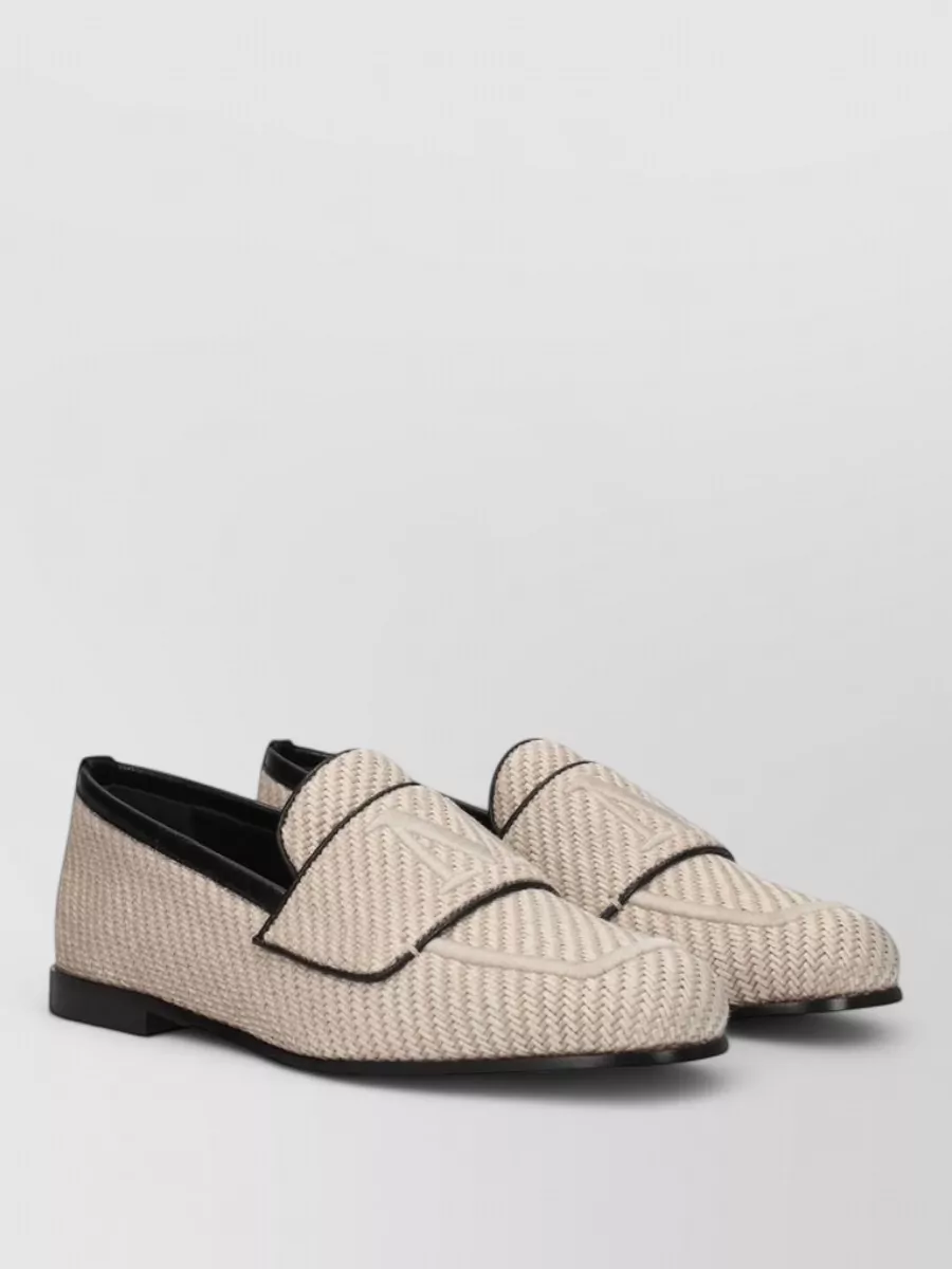 Max Mara Fabric Loafers