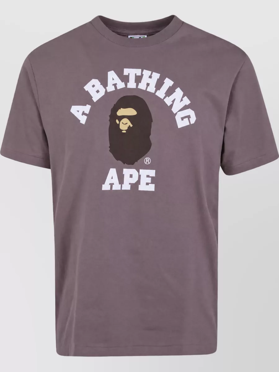 Bape cotton college t-shirt