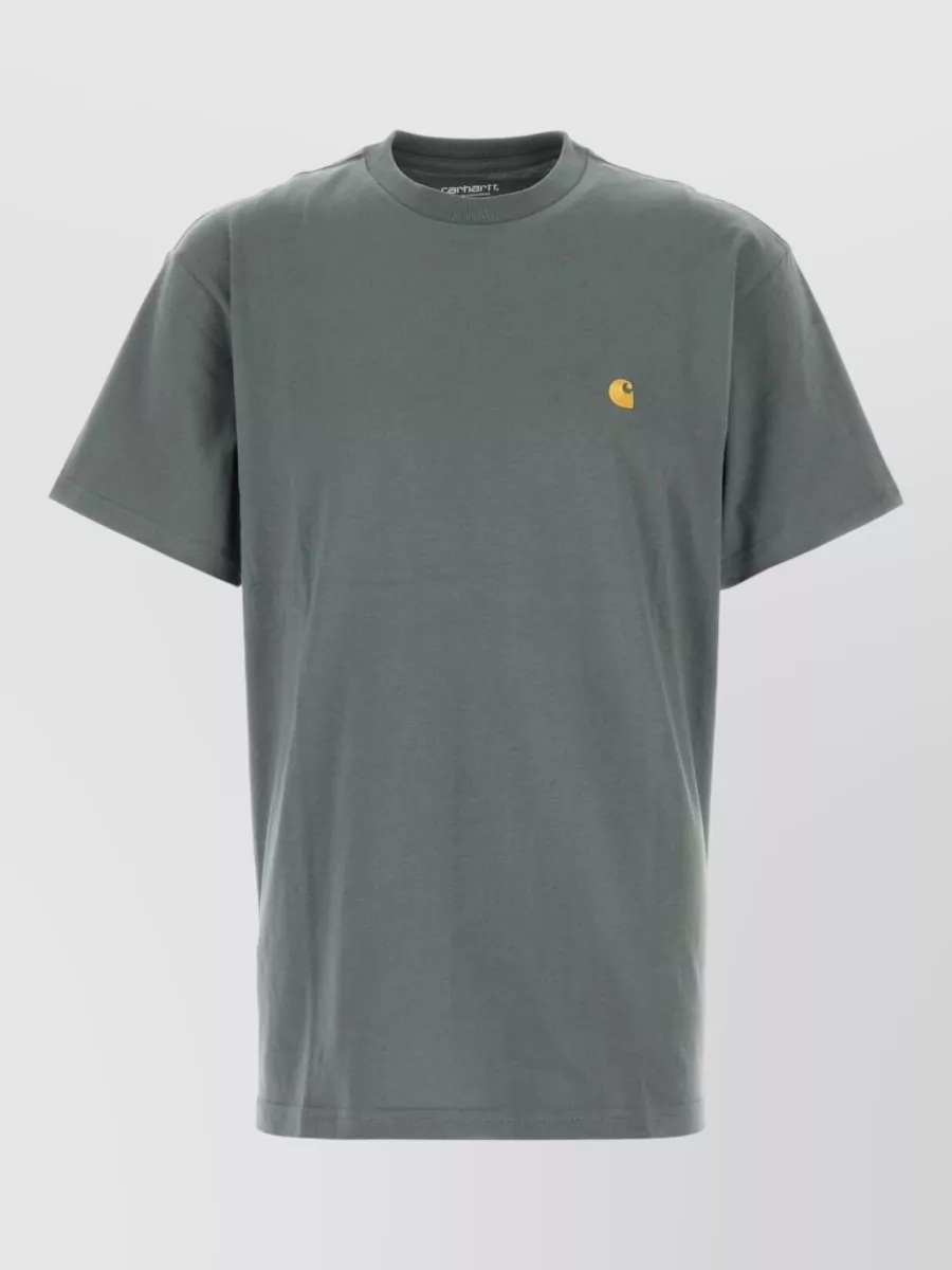 Carhartt Wip cotton logo embroidered short-sleeve t-shirt