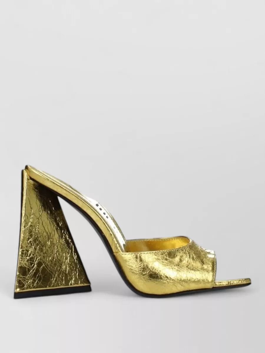 The Attico Leather Mules