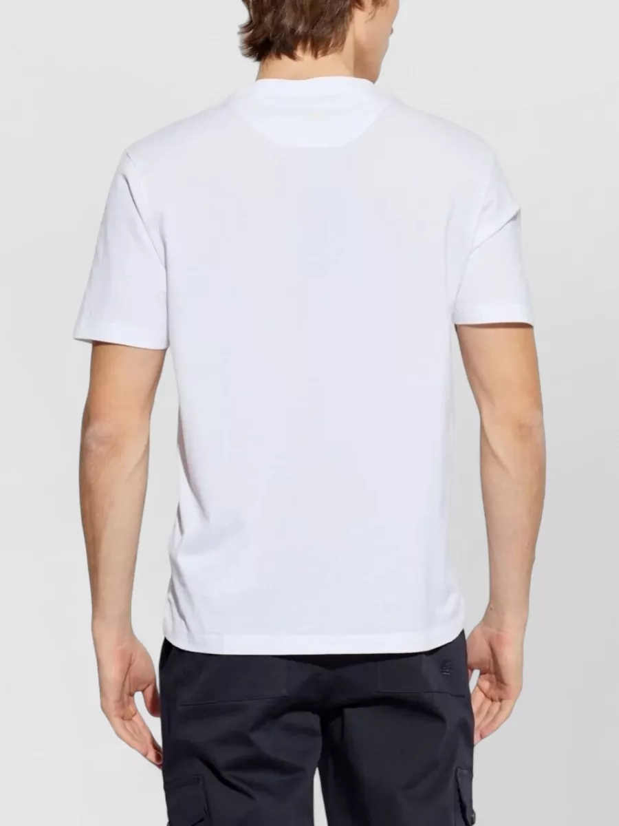 Etro Floral Cotton T Shirt Graphic Print