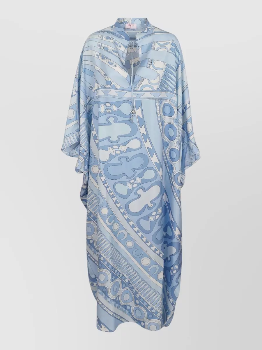 Pucci silk printed kaftan