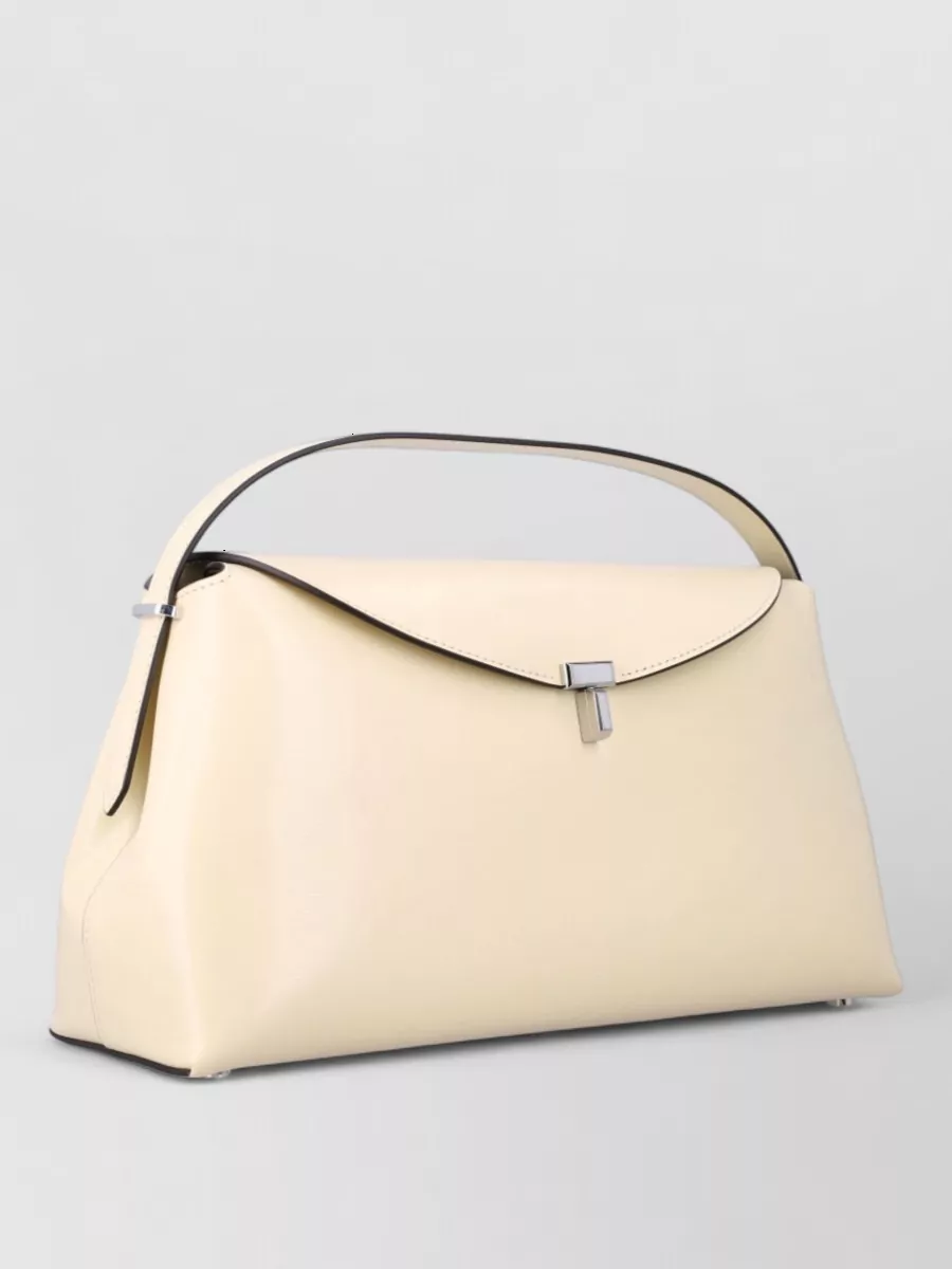 Totême Leather Top Handle Shoulder Bag