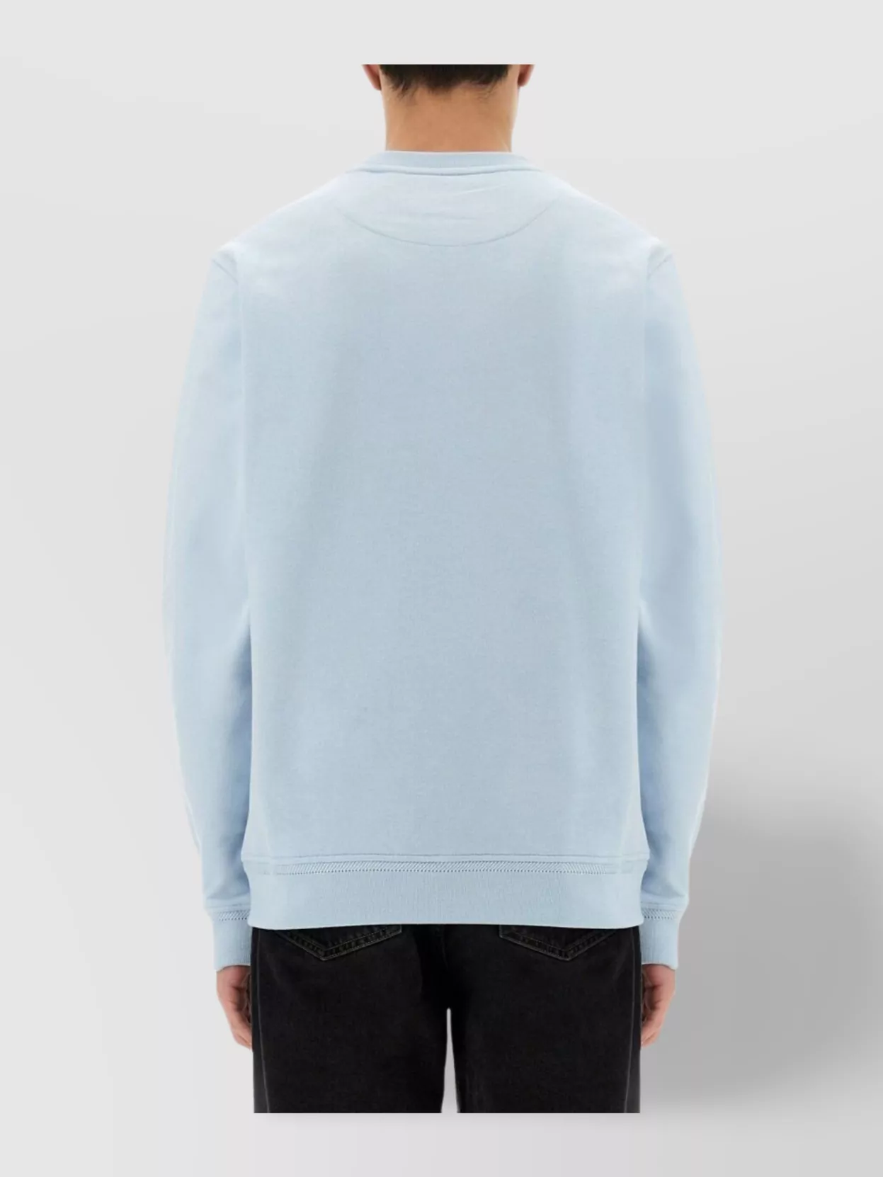 Belstaff Logo Patch Crew Neck Sweater