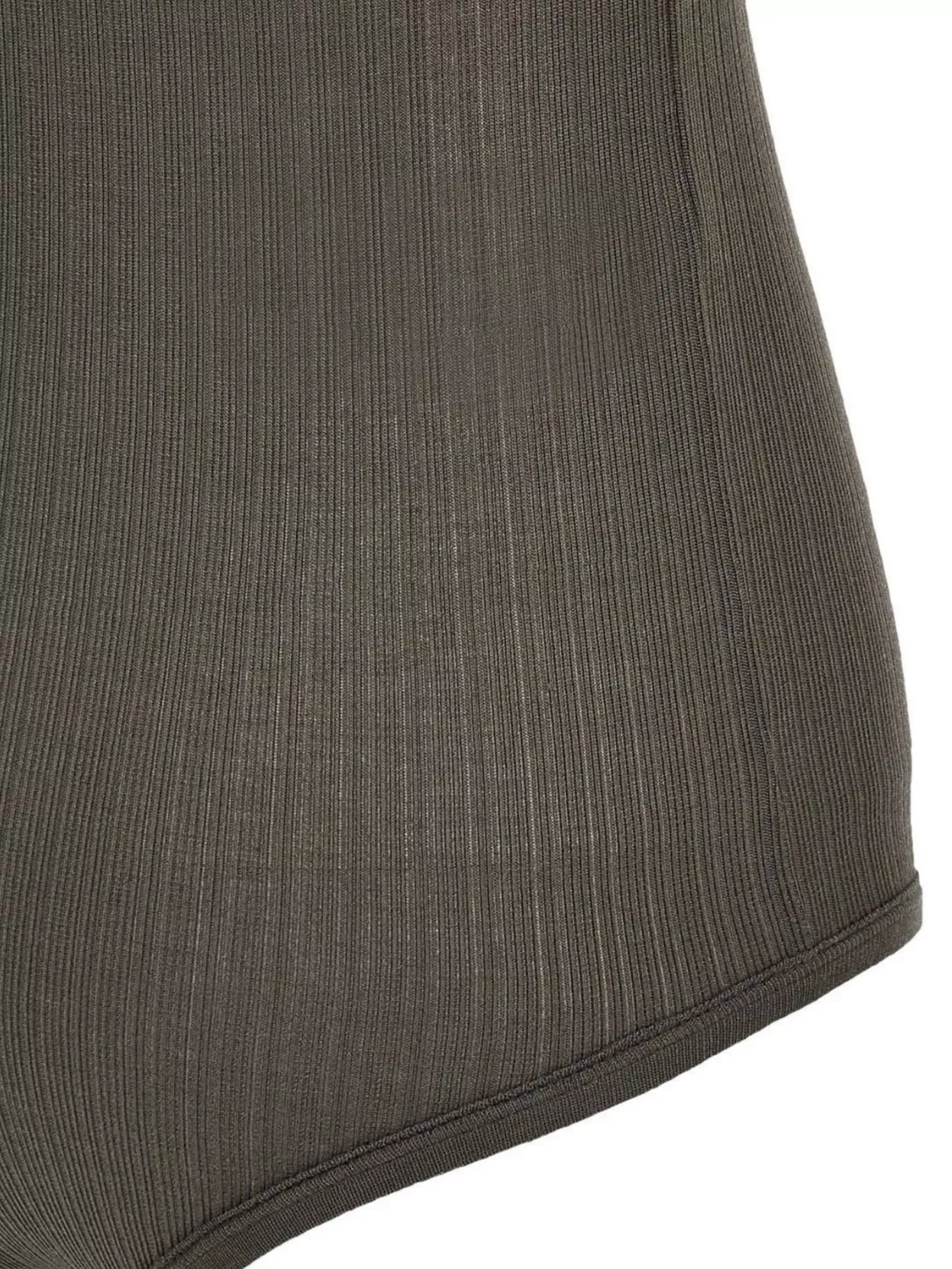 Lemaire Ribbed Viscose And Silk Blend Bodysuit