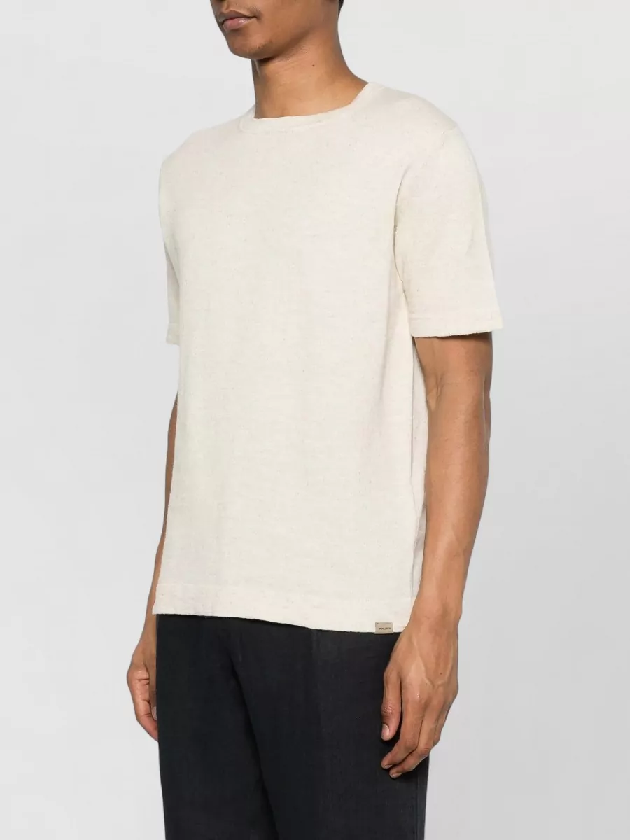 Woolrich Short-Sleeve Knitted T-Shirt