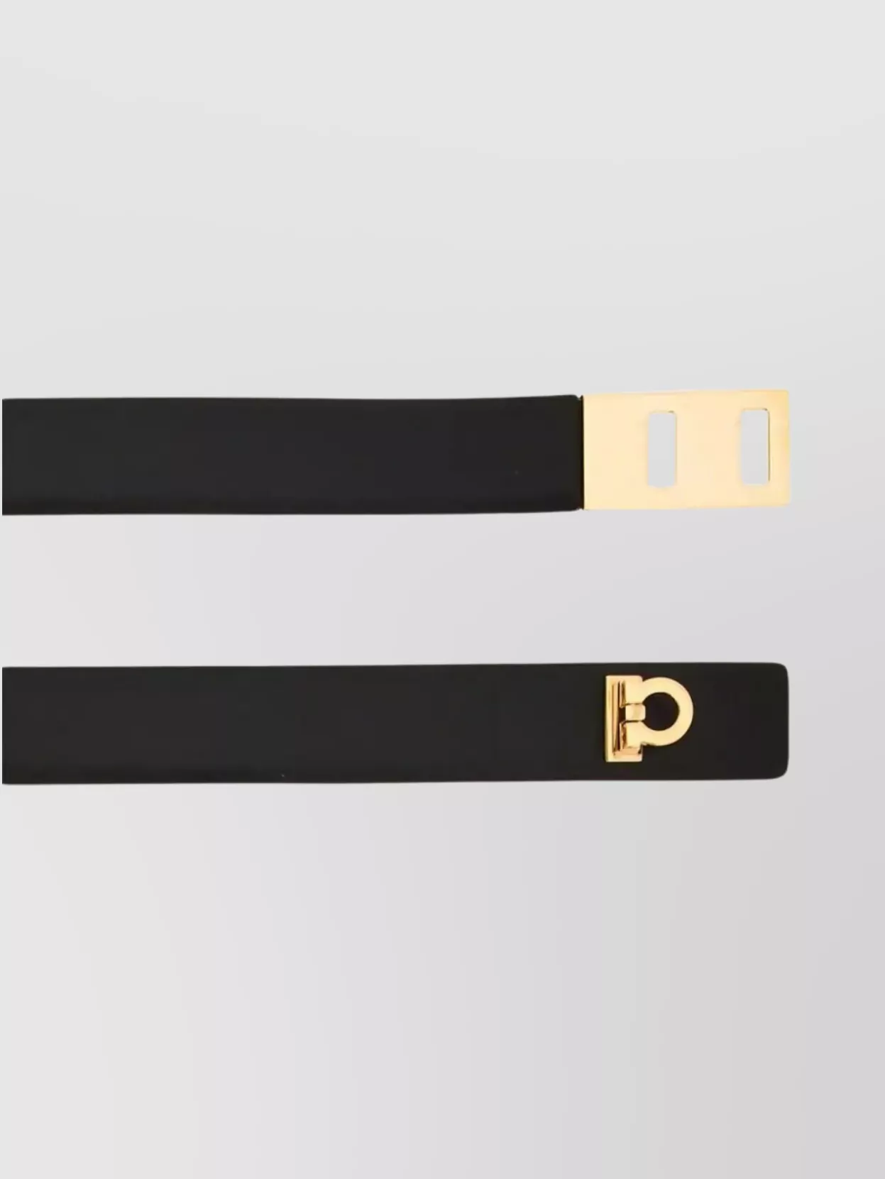 Ferragamo Adjustable Belt Gold-Tone Hardware