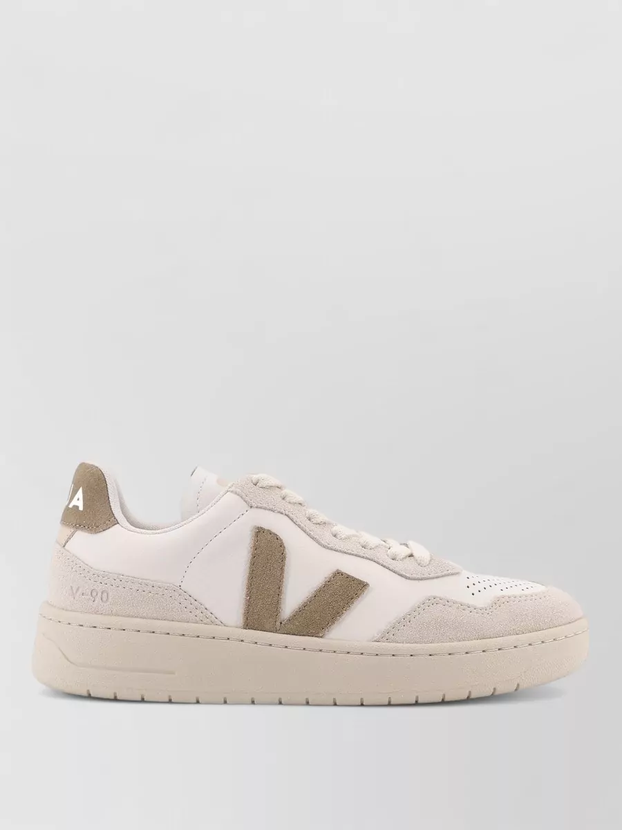 Veja Leather Low-Top Sneakers