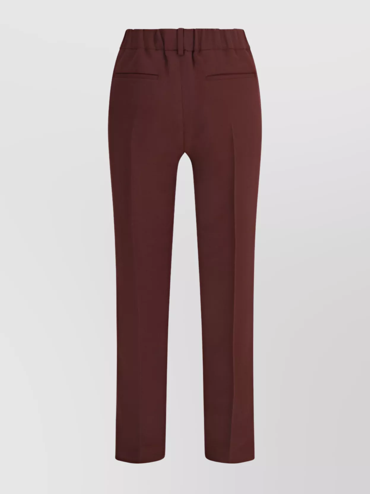 Brunello Cucinelli Wool trousers with belt loops and pockets