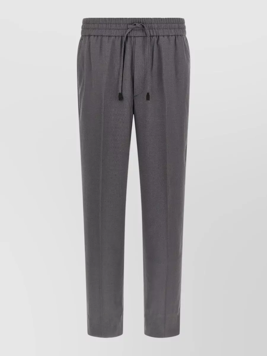 Brioni wool straight-leg trousers