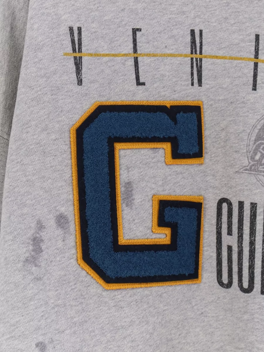 Golden Goose Cotton Logo Print Sweatshirt