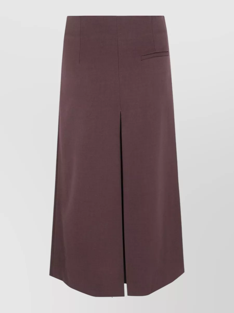 DrHope asymmetric midi skirt