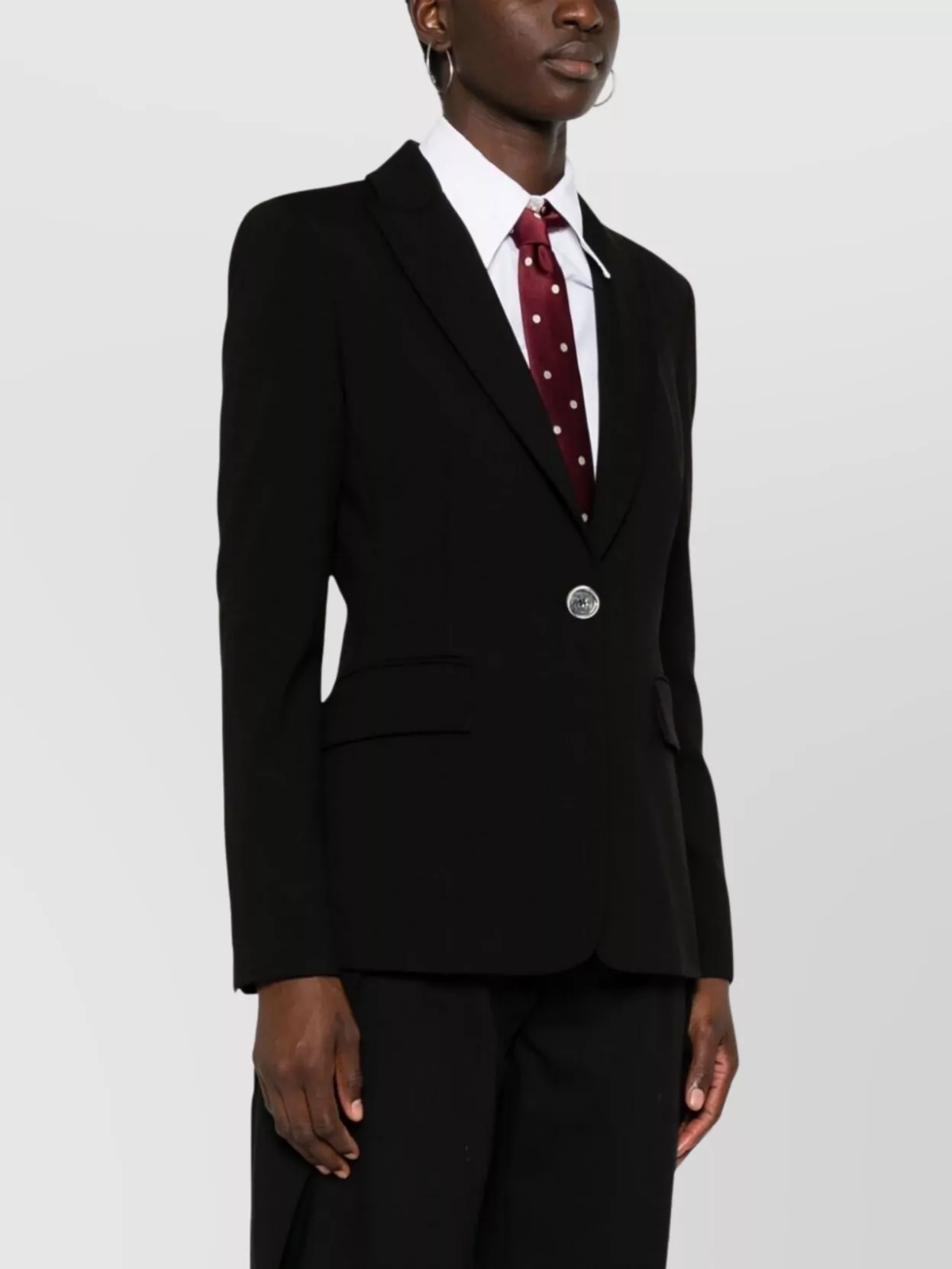 Pinko Signum Jacket With Flap Pockets And Notched Lapels