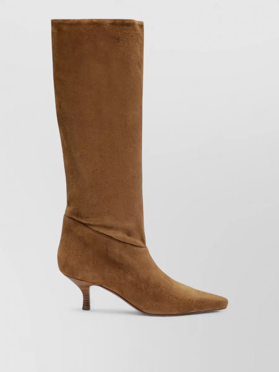 Paris Texas leather knee-high boots