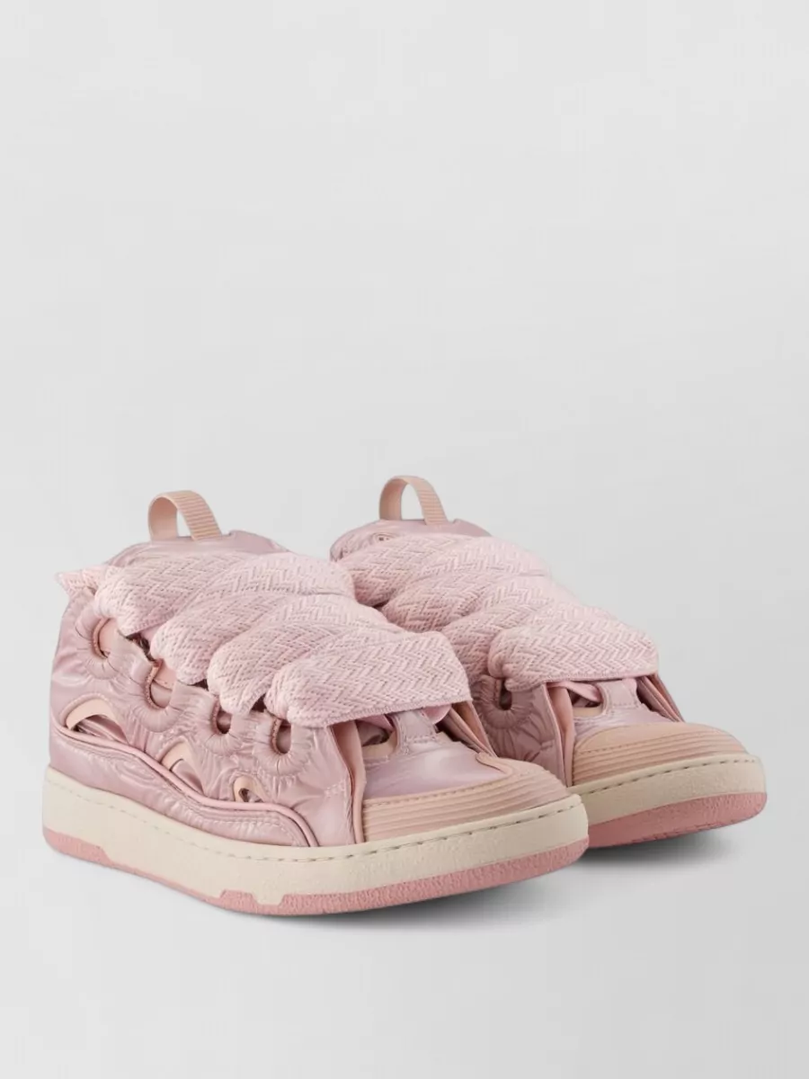 Lanvin nylon low-top sneakers
