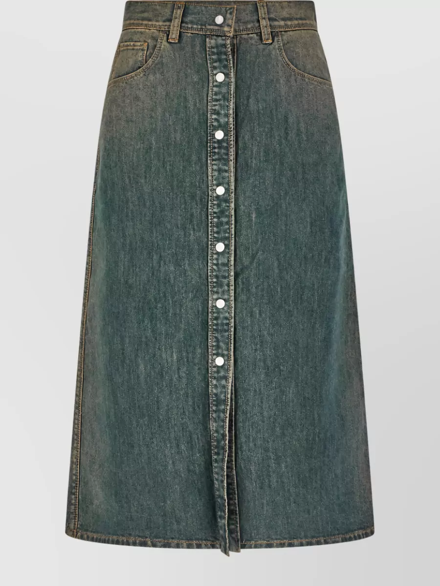 Fendi denim skirt