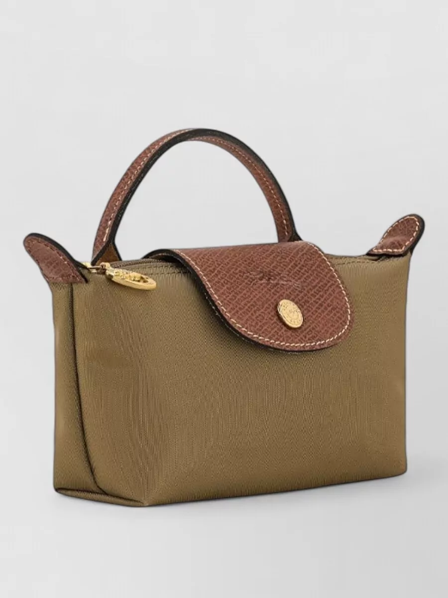 Longchamp Mini Clutch Bag With Handle