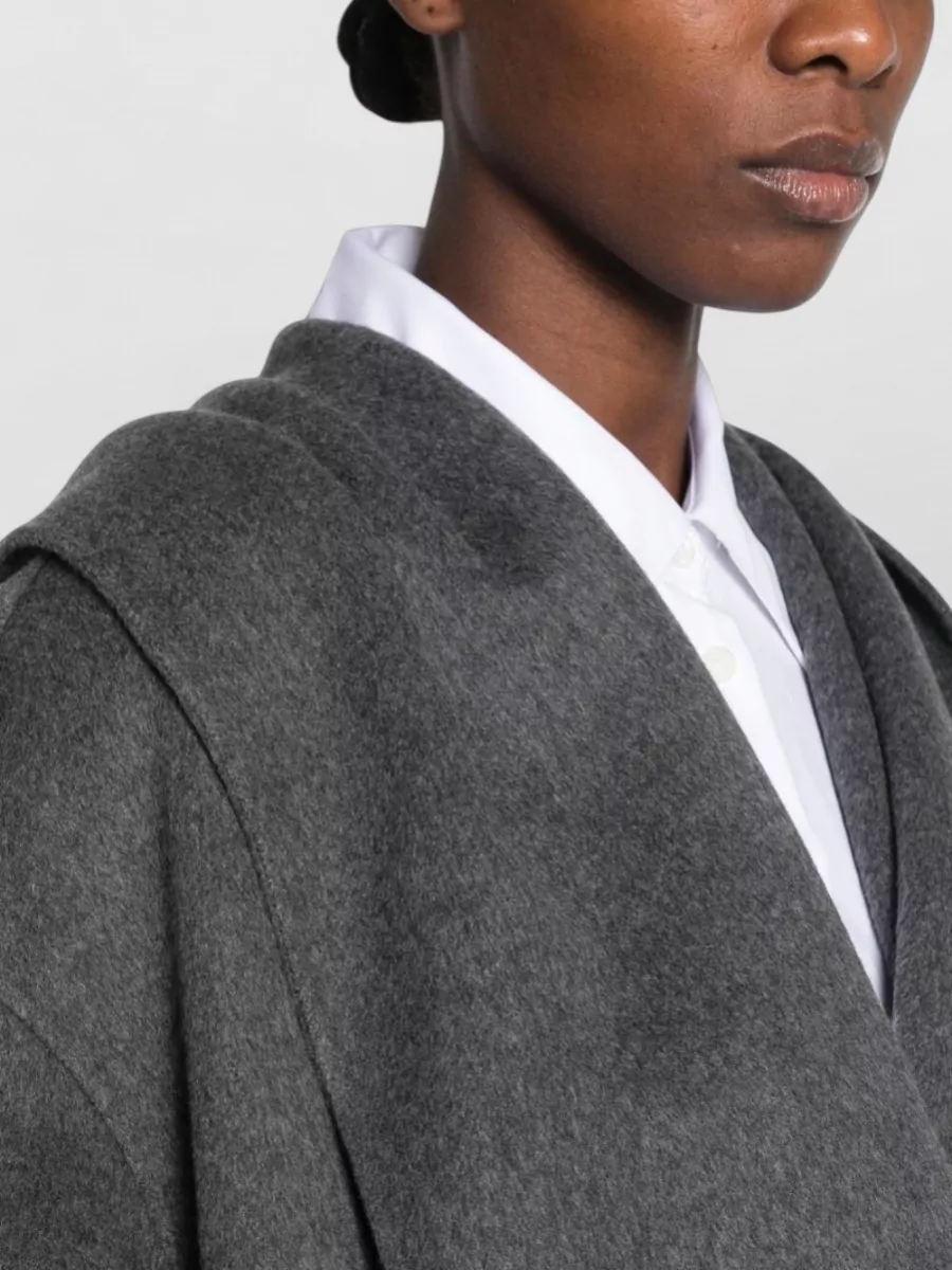 Totême Wool Hooded Coat