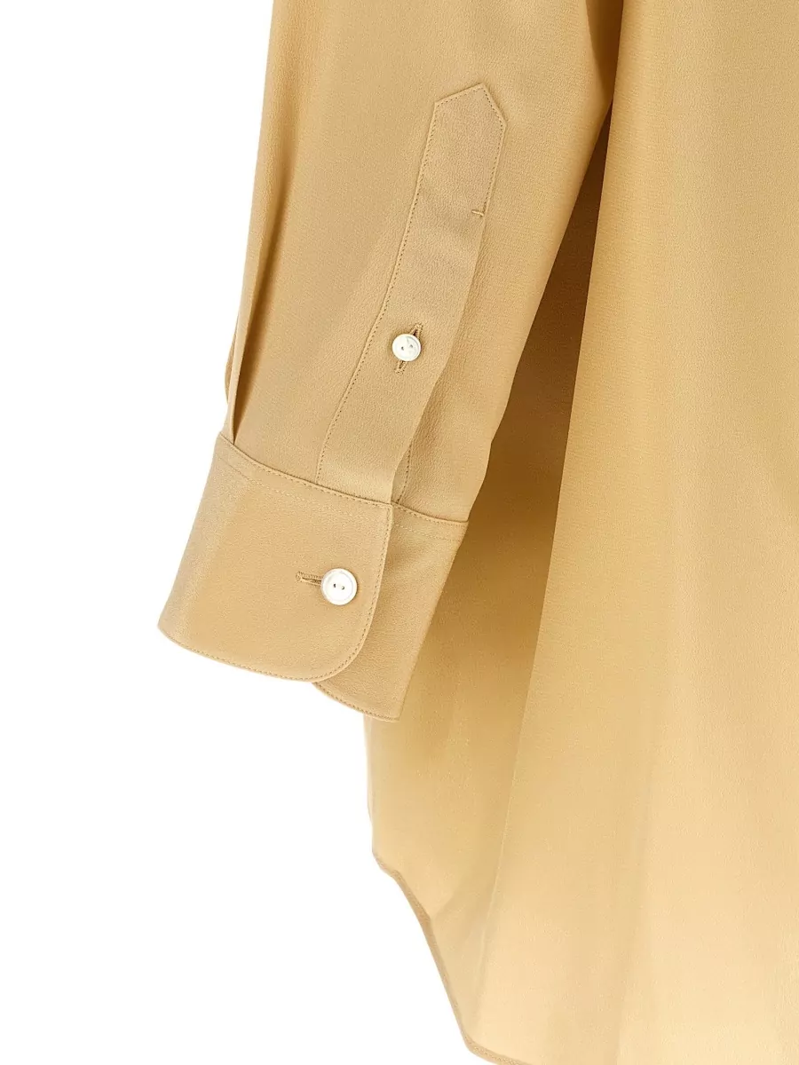 The Row Luka Relaxed Fit Long Sleeve Shirt