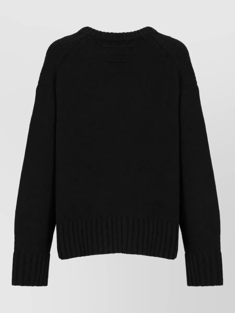 Guest In Residence Cashmere Ribbed Crewneck Sweater