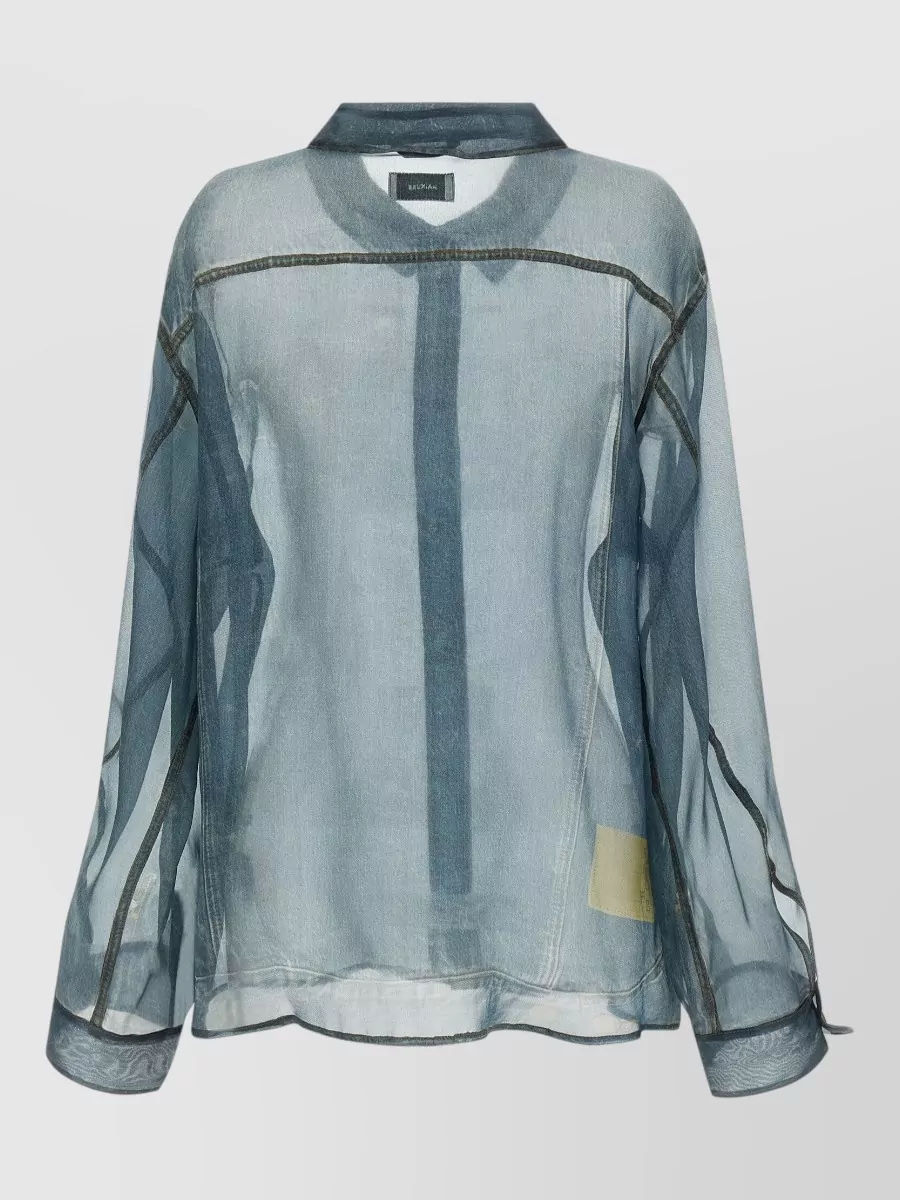 Haikure Silk Printed Shirt