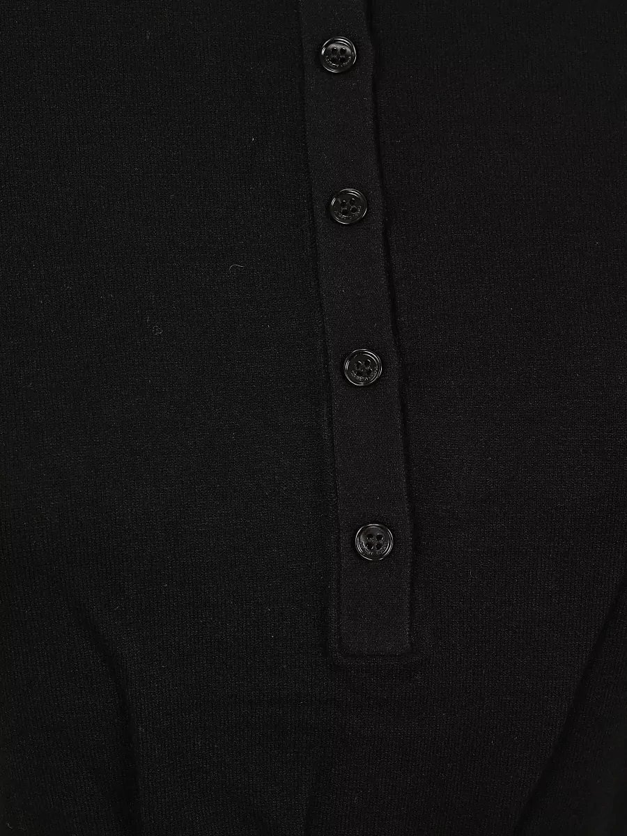 Elisabetta Franchi Knit Polo Top