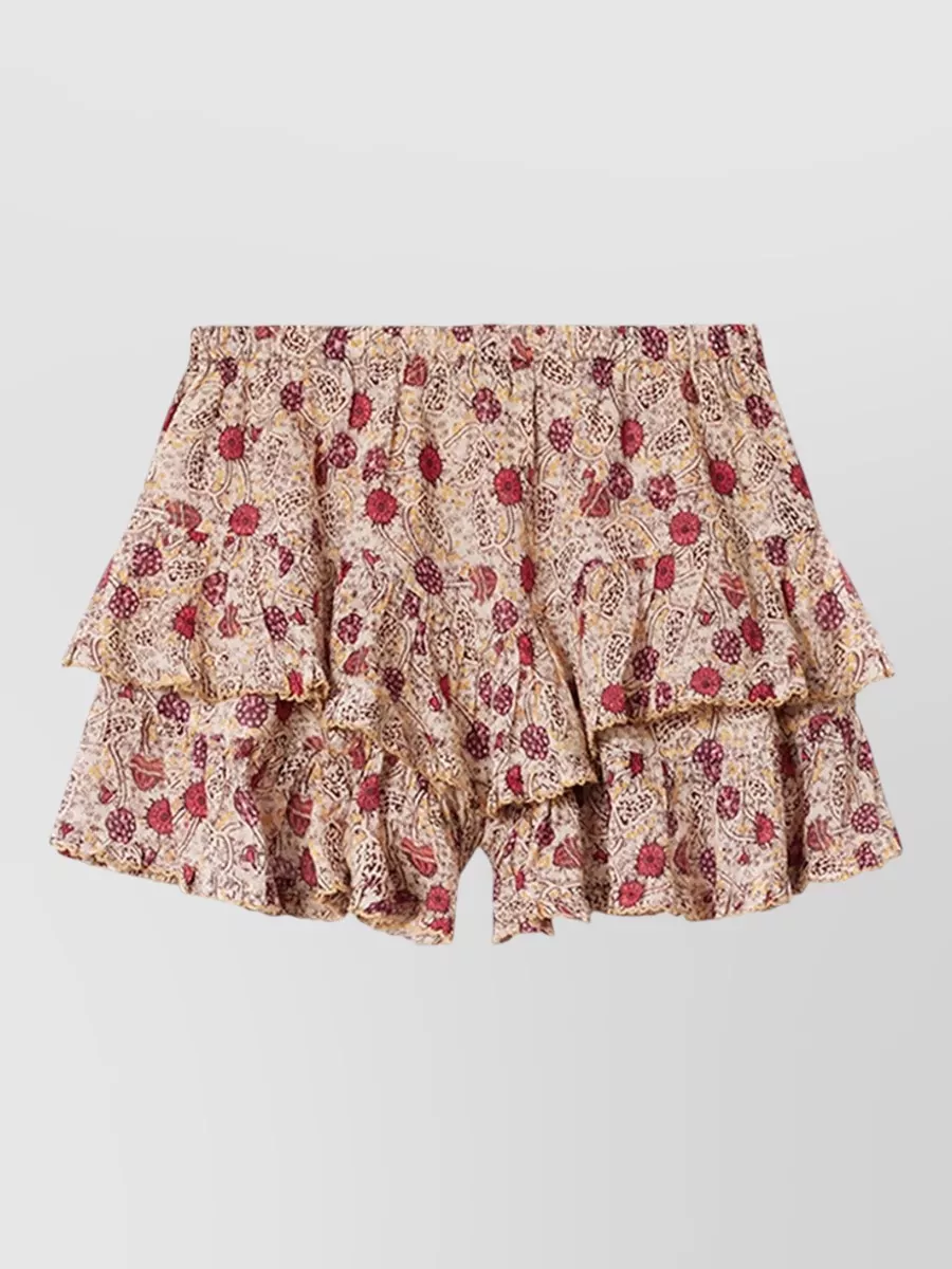 Isabel Marant Etoile printed cotton shorts