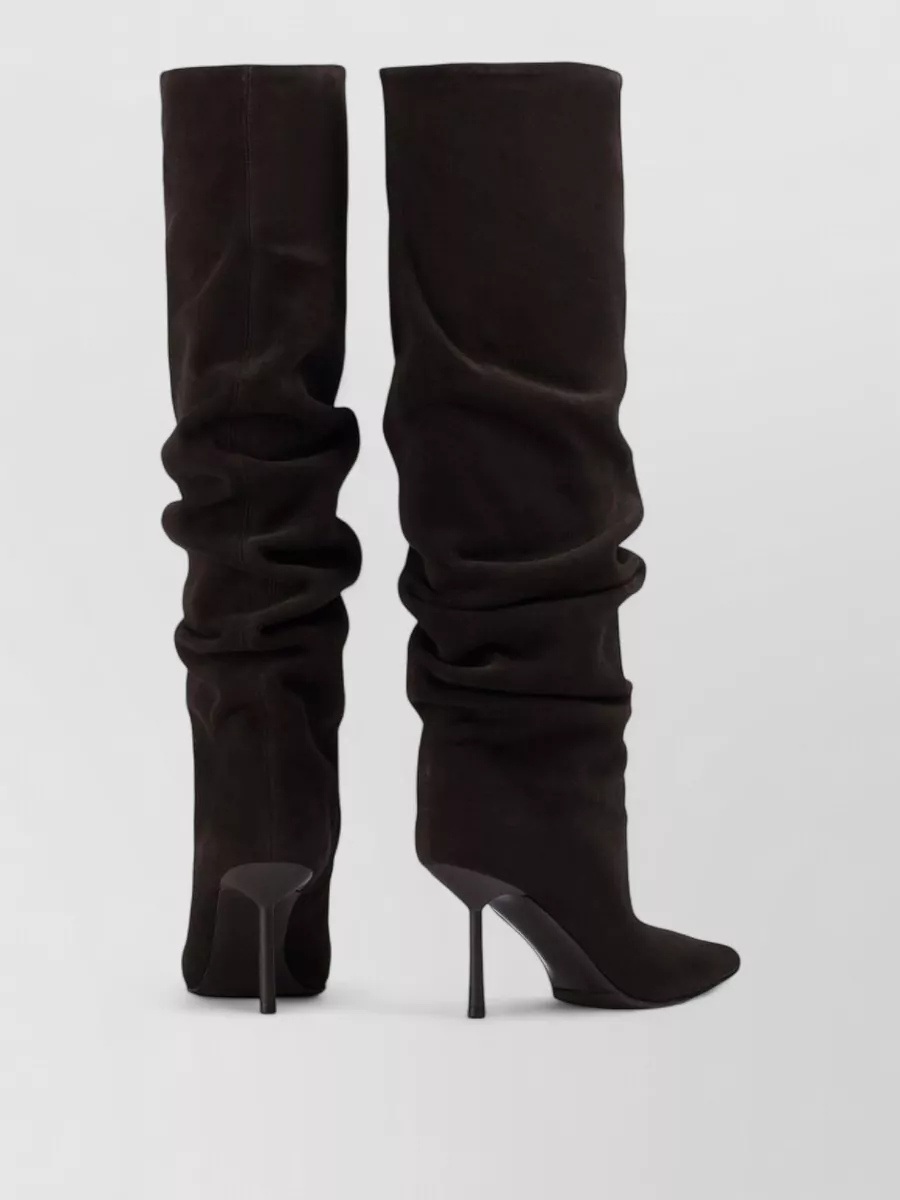 Le Silla suede leather ankle boots