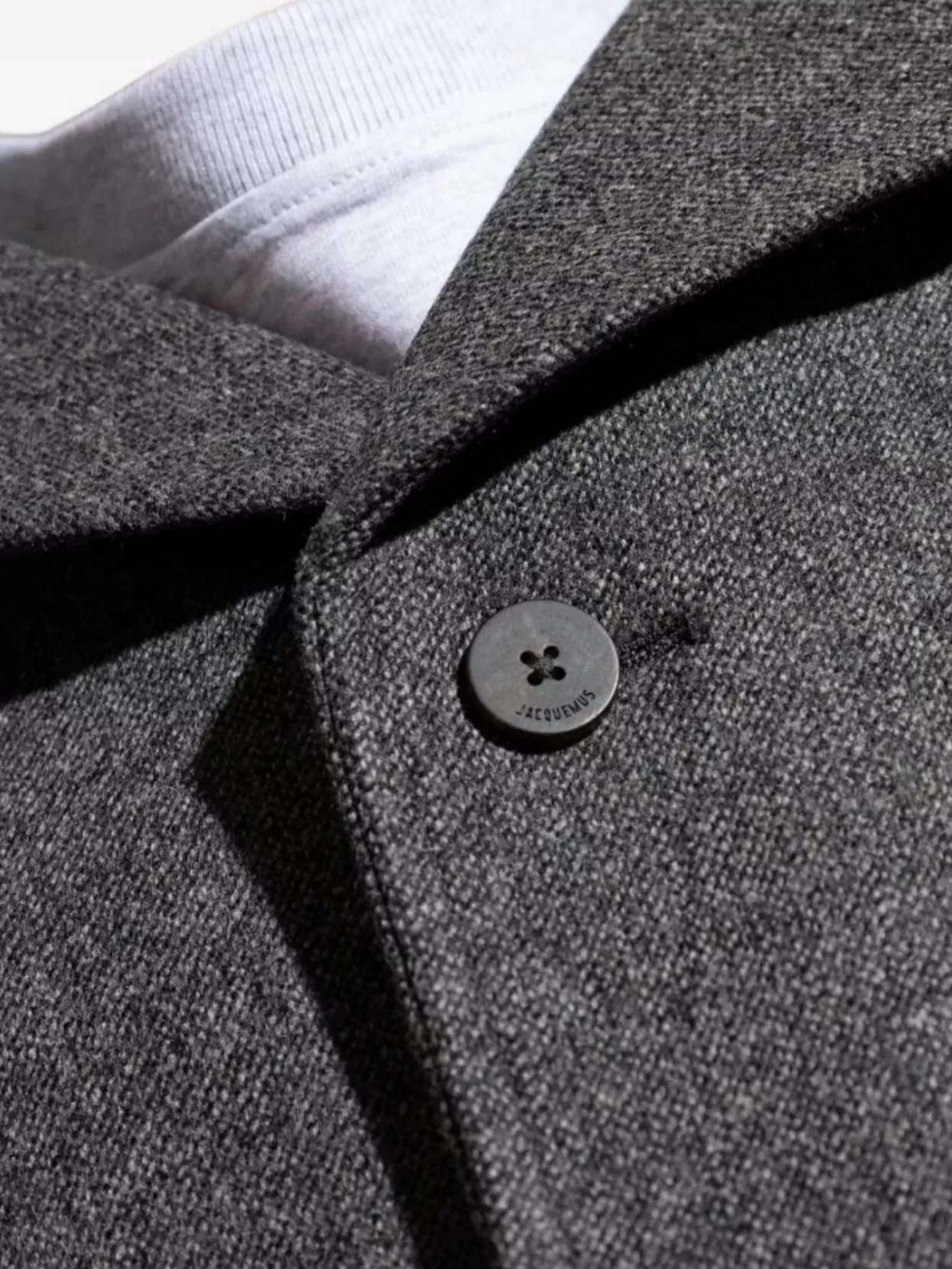 Jacquemus Long Belted Coat Notched Lapels