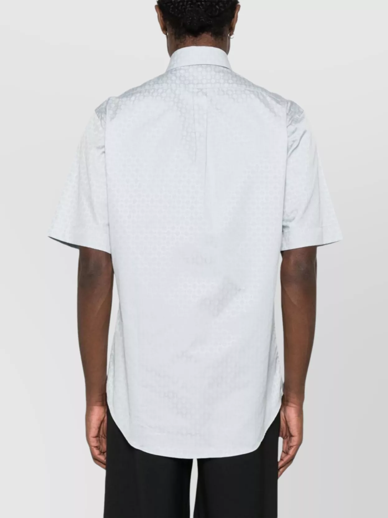 Givenchy Monogram Shirt Featuring Box-Pleat Detail