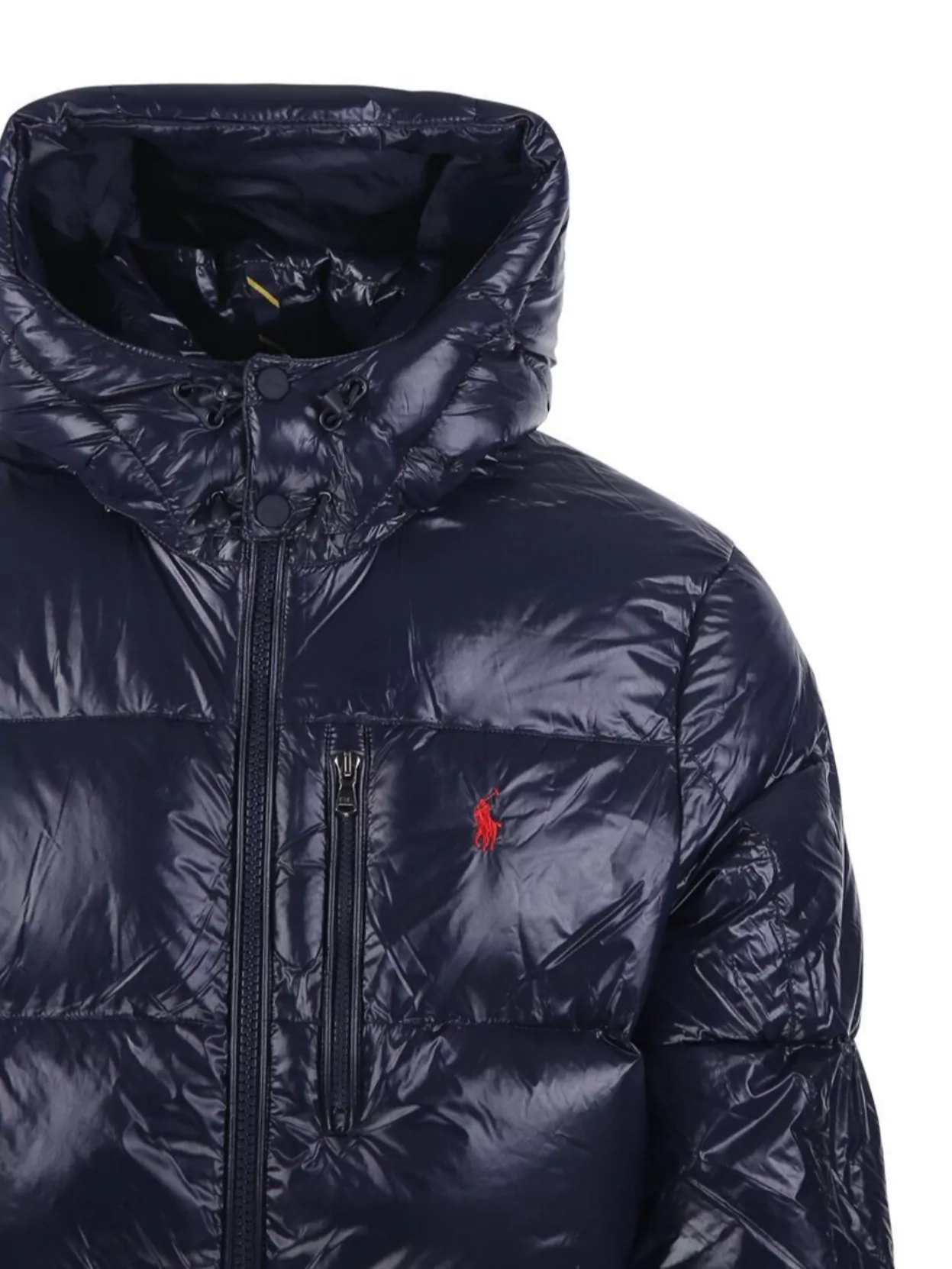 Ralph Lauren Hooded Quilted Puffer Jacket And Pocket