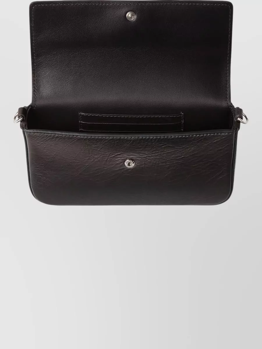 Fendi Leather Chain Wallet
