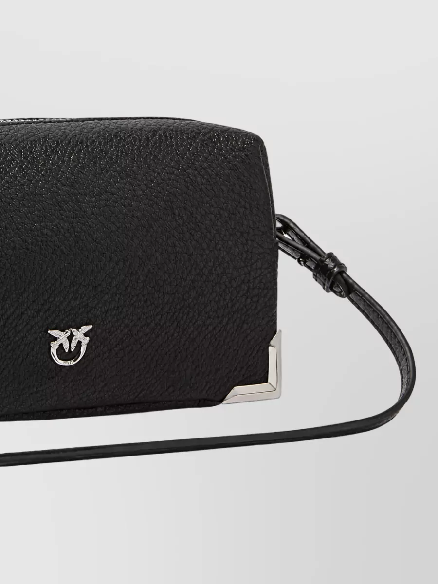 Pinko Love Bag Mini Leather Shoulder Bag