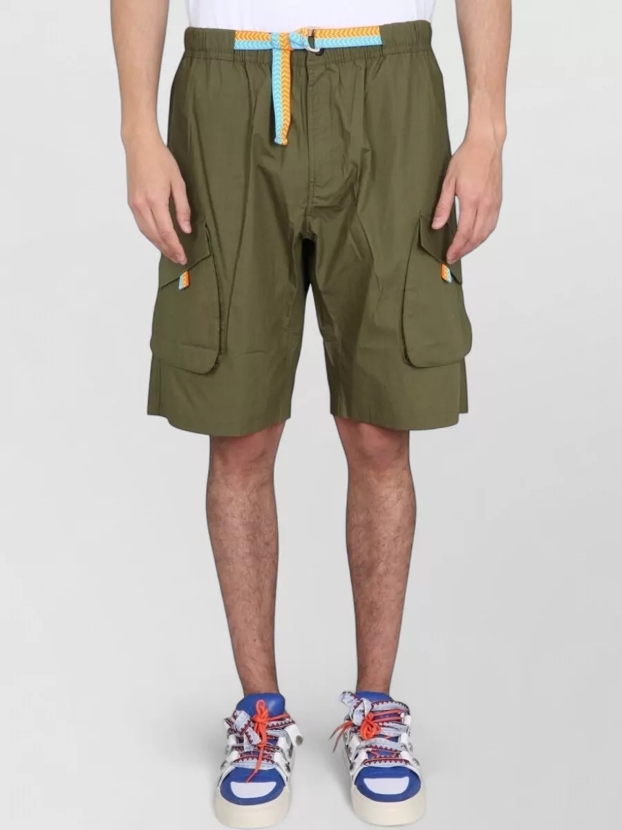 Marcelo Burlon County Of Milan Cotton Cargo Shorts