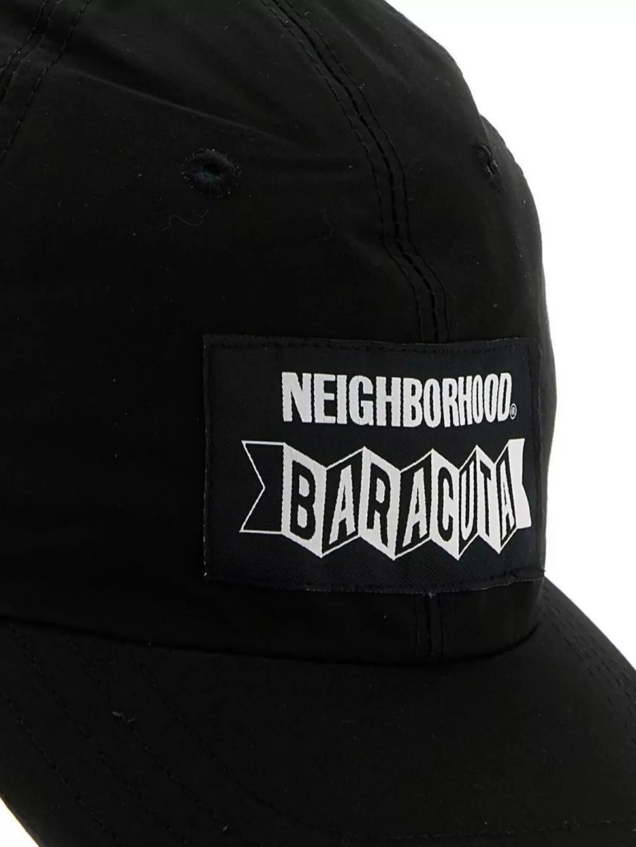 Baracuta Polyester Blend Baseball Cap With Curved Visor